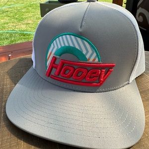 HOOEY grey/white hat